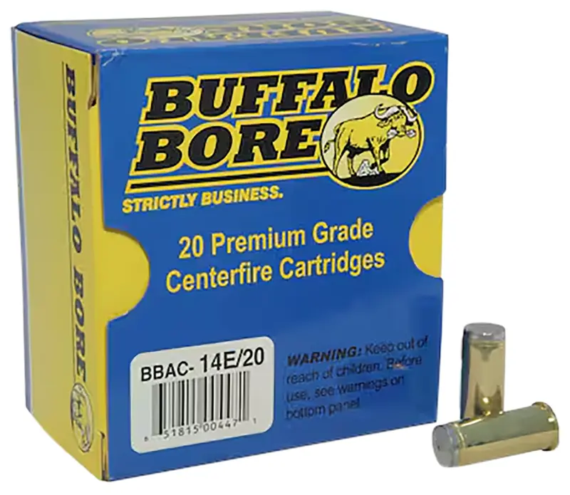 Buffalo Bore Ammunition 14E20 Anti-Personnel Strictly Business 44S Spl 200gr Hard Cast Wadcutter 20 Per Box/12 Case