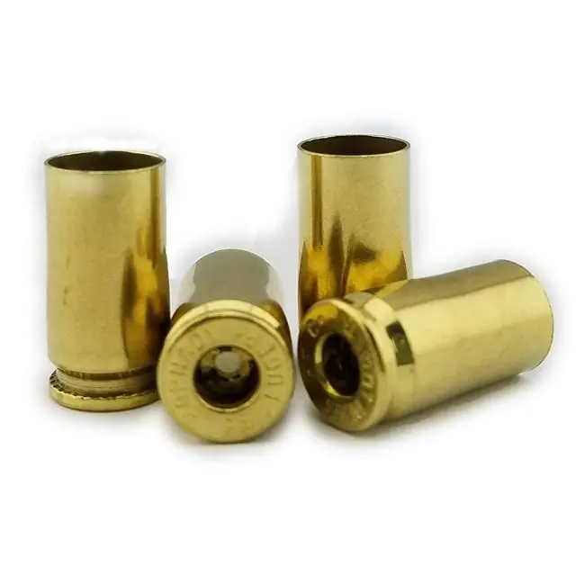 Lightning Ammo 9mm Fired Brass Casings Cleaned & Polished 1000/CT - Lightning