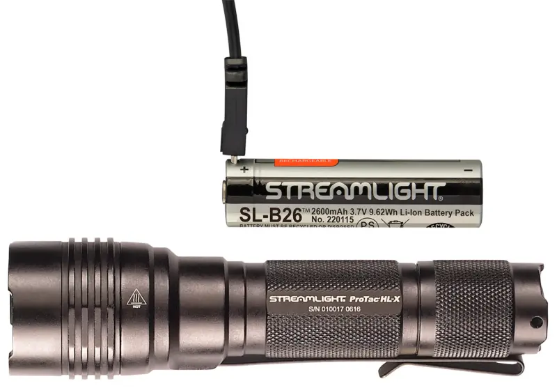 STREAMLIGHT PROTAC HL-X USB 1000LM BLACK