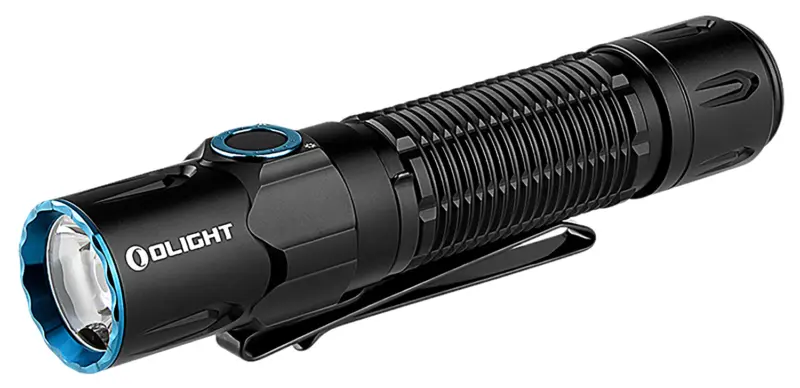 Olight Warrior 3S Flashlight, 2,300 Lumens, Black