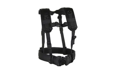 BH LOADBEARING SUSPENDERS/HRNS BLK