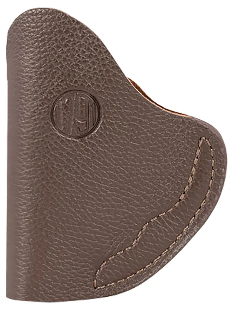 1791 Gunleather FCD2BRWR Fair Chase IWB Size 02 Classic Brown Deer Hide Belt Clip Fits S J Frame/Ruger LCR Right Hand
