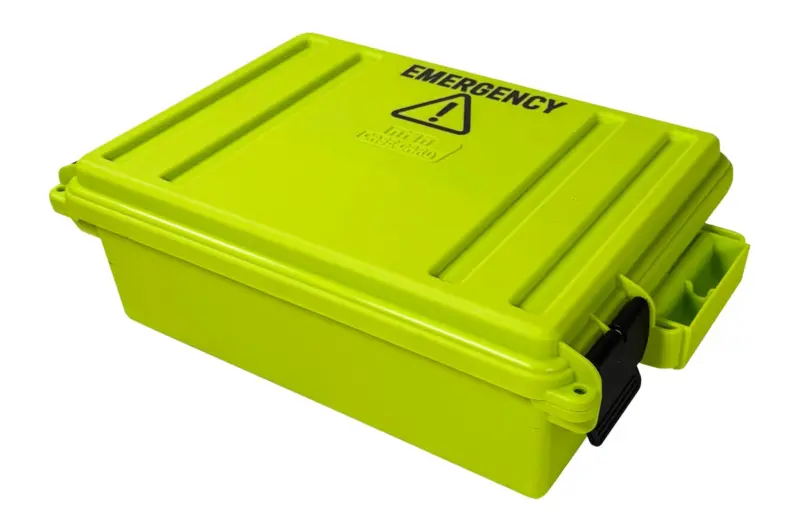 MTM EB3 EMERGENCY BOX 3 YLLW GRN