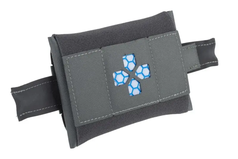 Blue Force Gear - Micro Trauma Kit NOW! - Belt Mount - Empty (no medical contents) - Wolf Gray