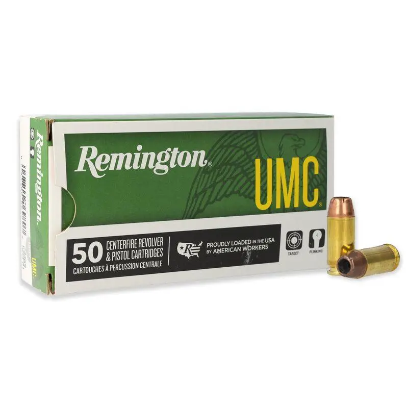 Remington UMC Handgun Ammunition .40 S 180 gr JHP 990 fps 50/ct