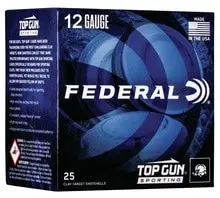 Federal 12 Gauge Ammunition TGS1288 Top Gun Sporting 2-3/4" 1oz #8 Lead Shot 1250fps CASE 250 Rounds