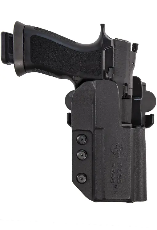 COMP-TAC INTERNATIONAL OWB KYDEX MODULAR MOUNT S M 9 M1/M2 4.5IN BBL RH BLACK
