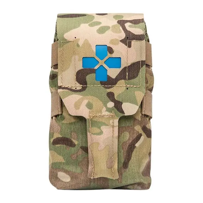 BLUE FORCE TRAUMA KIT NOW! SMALL - MOLLE HELIUM WHISPER - ESSENTIALS SUPPLIES - MULTICAM