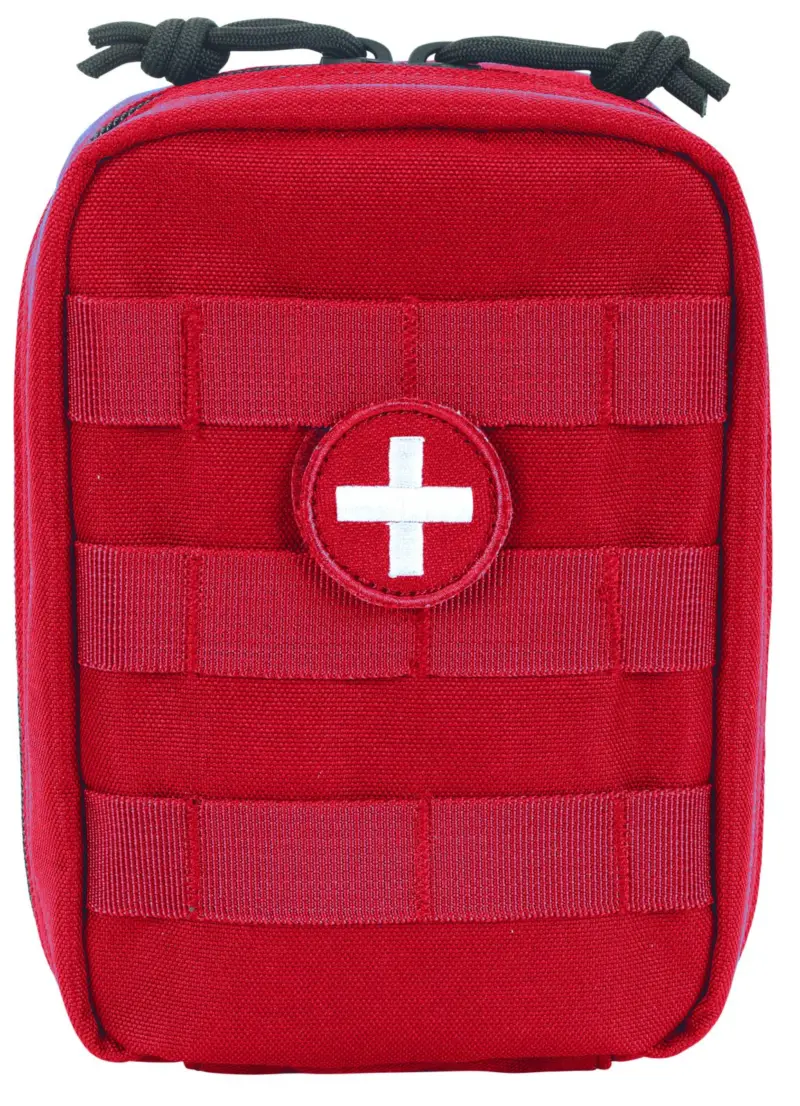 VOODOO TACTICAL TACTICAL TRAUMA KIT (RED)