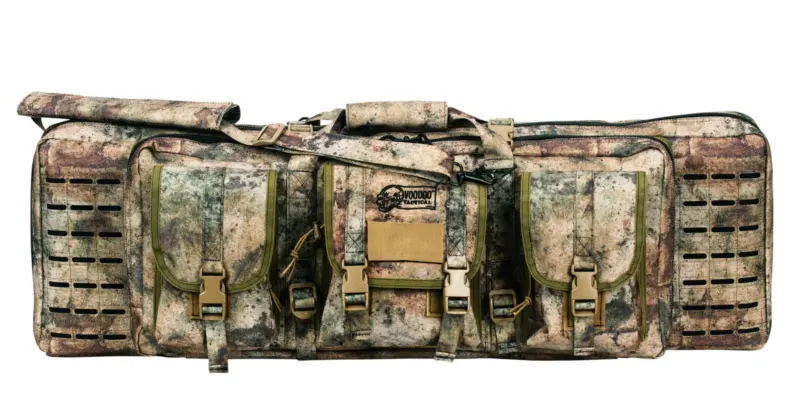 VOODOO TACTICAL 36" PADDED WEAPONS CASE WiITH DIE CUT MOLLE (VTC WITH BLACK STITCHING)