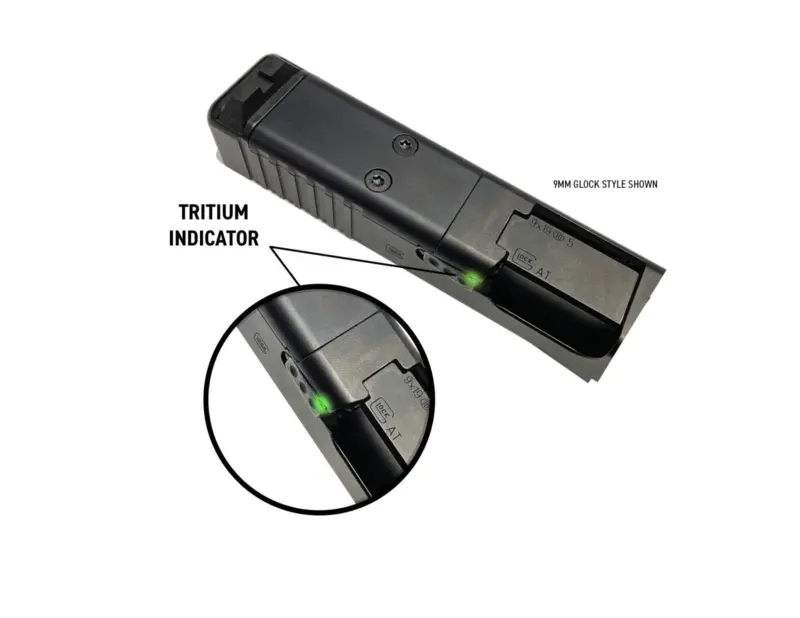 ATI TRITIUM LOADED CHAMBER INDICATOR EXTRACTOR FOR 9MM GLOCK GEN 3-5 MODELS 17192634 45 ONLY