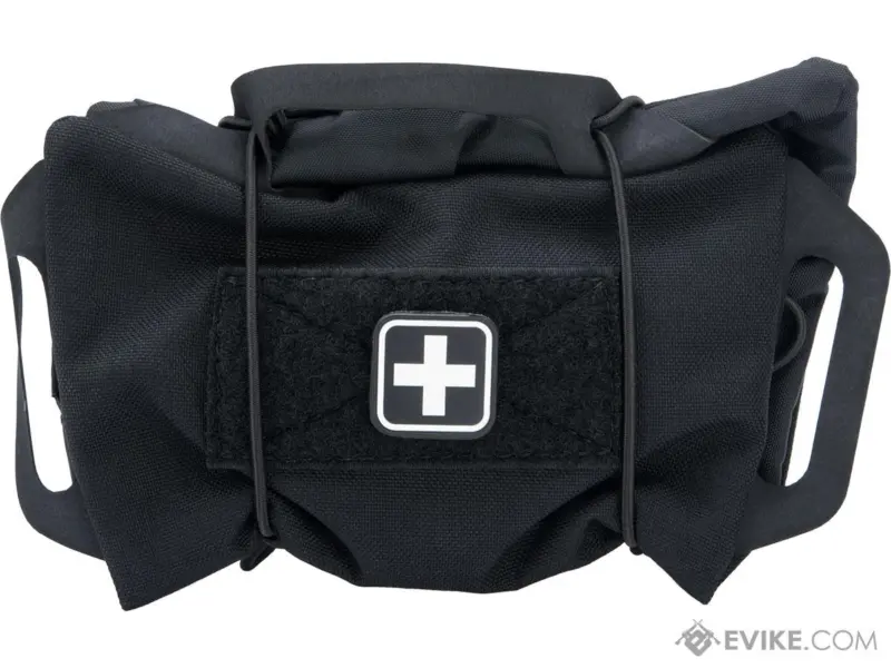 HIGH SPEED GEAR REFLEX MED ROLL FOR CARRYING FULL CONTENTS OF IFAK NOT INCL BLACK