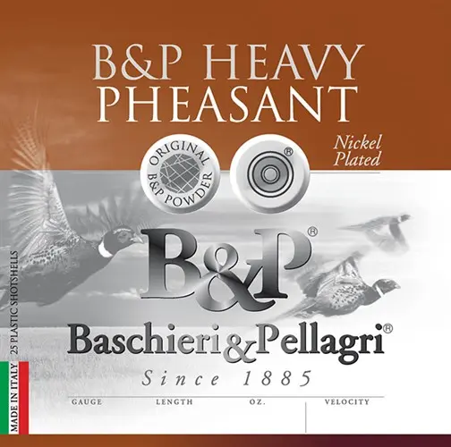 B HEAVY PHEASANT AMO 12GA 3" 1 5/8OZ #5 NPL 1400FPS 25RD (10 BOX CASE)