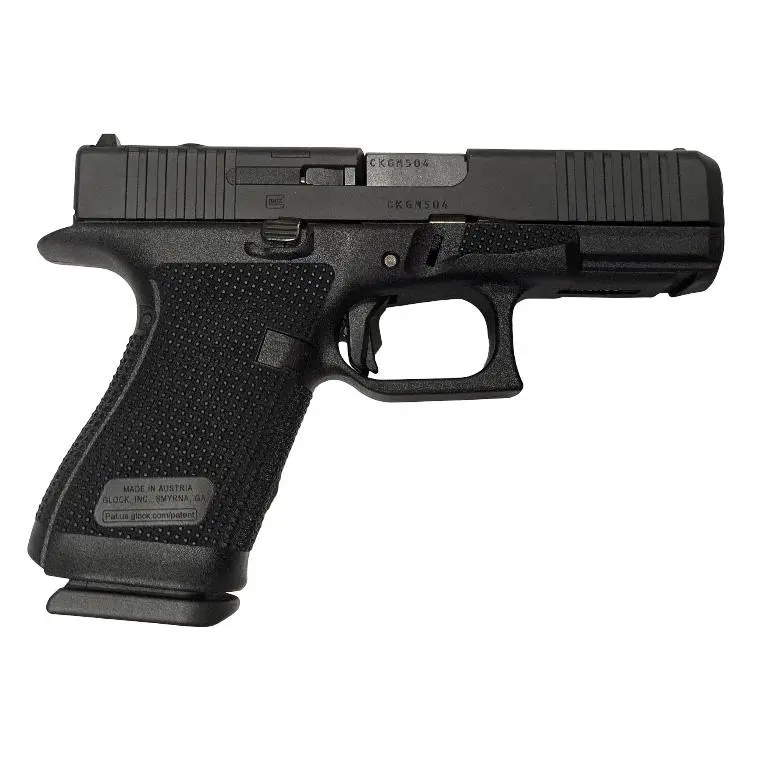 Glock 19 Gen 6 Handgun 9mm Luger 15rd Magazines (3) 4.02" Ported Barrel Black Cerakote Austria