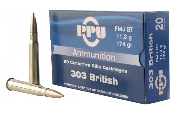 PPU 303 BRIT 174 FMJ 20BX