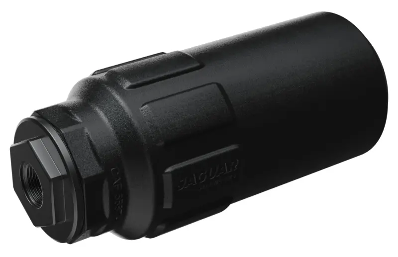 Jaguar Silencers CAF889TH-SB CA-Fatty 5.56mm 2" Black Titanium 1.375"x24