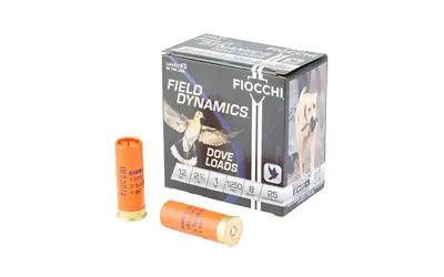 FIOCCHI D 12GA 2.75" #8 25/250