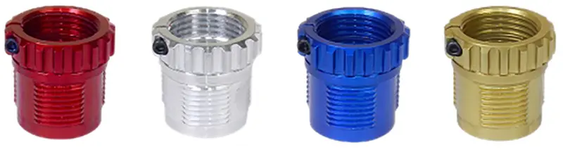 Lee Precision 90095 Red/Silver/Blue/Gold Aluminum 4 Pack
