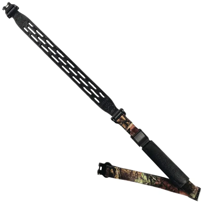 Limbsaver 12295 Kodiak-Air Sling Black NAVCOM Rubber Mossy Oak Break-Up Nylon w/ 1" W Adjustable Design for Rifles