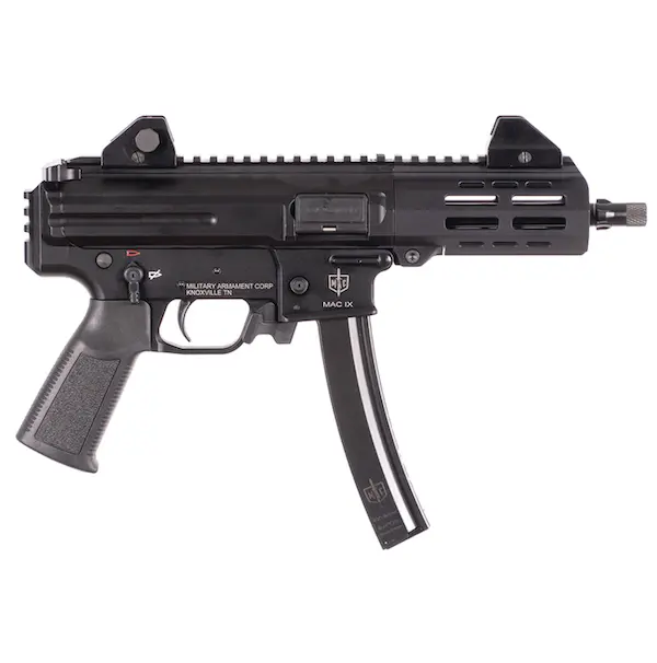 MAC IX 9MM 6.5" BLK DIR BLOWBCK